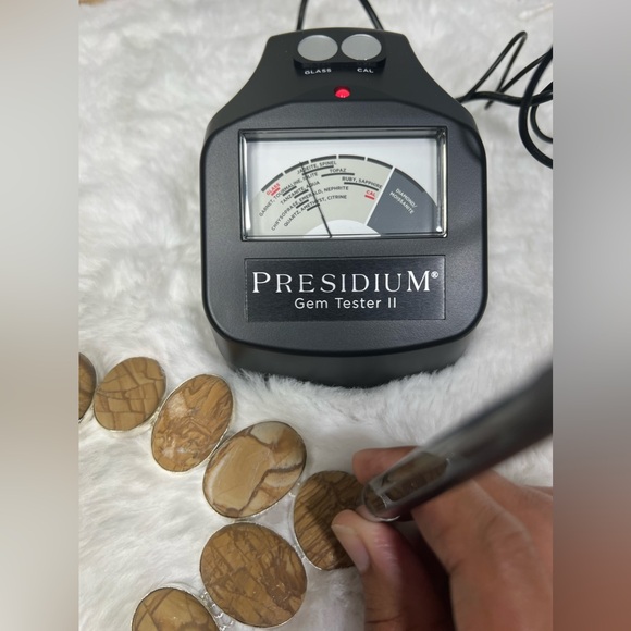 Rare “Wood Jasper” 925 Gemstone Necklace - Picture 7 of 8